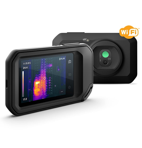 FLIR FLIR C5 | Compact Thermal Camera, 54° x 42° FOV, -10 to 50 °C Operating Range, 5 V