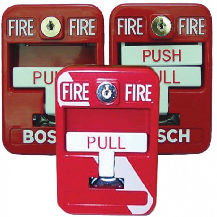 Bosch Security Systems FMM-100DATK | Manual Station, Dual-Action, Red