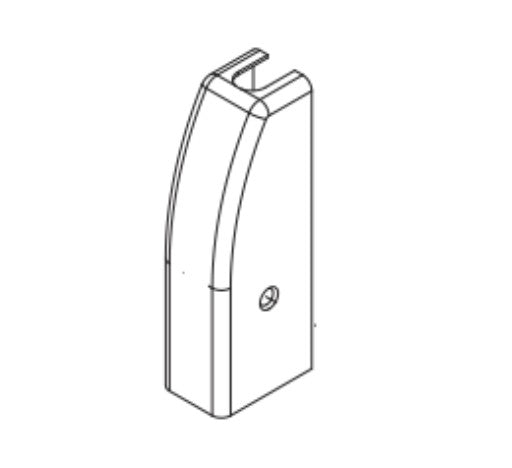 Falcon Lock 650202 US32D | Exit Device Latch Case Cover Kit, Satin Stainless Steel, for 24-V/25-V/XX-V Series Door Exit Device