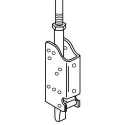 Falcon Lock RODASY.112 | Exit Device Bottom Rod Assembly, for 1490 Series Door Exit Device