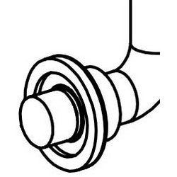 Falcon Lock RRING.109 | Exit Device Retaining Ring, for 1690 Series Door Exit Device
