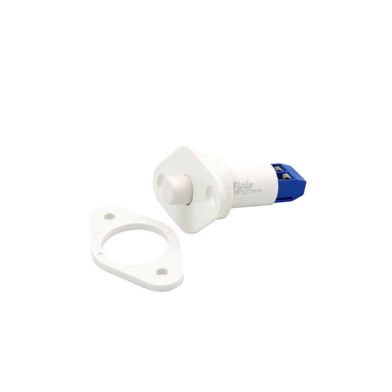 Flair Electronics VIP52T BRN | Recessed Plunger Switch, CC 34 x 1 Long Terminals Spacer and Screws