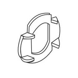 Fort Lock AW1 | Cam Lock Anchor Washer, Wood, 0.63" Flat, 0.75" Inner Diameter