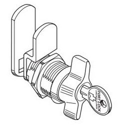 Fort Lock MFWLT078 KD | Cam Lock, Locking Thumbturn, Multi-Function, Keyed Different, 7/8", With Key Lock