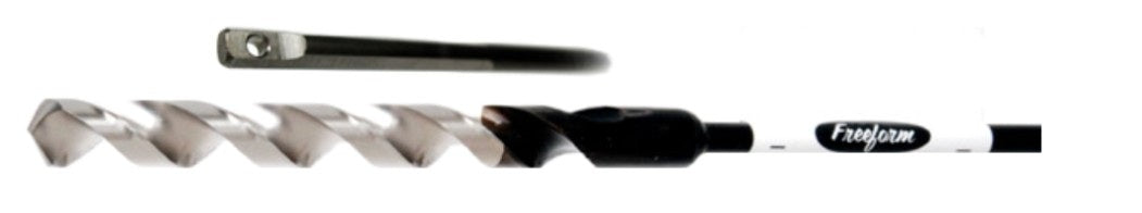 Freeform Research & Development F58F | Drill Bit, 1/4 in. Diameter, 58 in. Length, Flexible Shaft