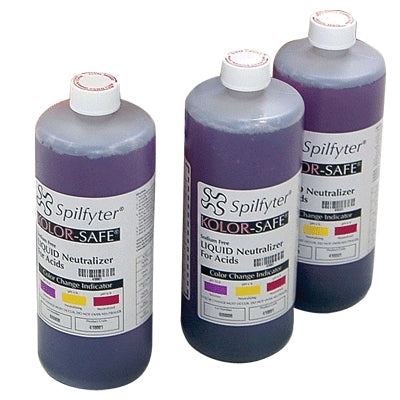 Fytertech Nonwovens 410001 | Spilfyter Kolor-Safe Neutralizer, Liquid Acid Neutralizer, 1 Quart