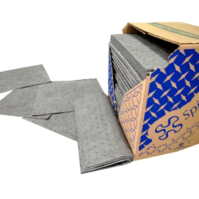 Fytertech Nonwovens GFF72 | Spilfyter Premium Universal Sorbent Pads, Medium Weight 16" X 18", 100/Box