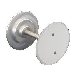 GKL Products ADD2A | Door Hole Filler Disc Kit, 1-5/8" Diameter Disc, Aluminum Clear Finish, Includes (2) Discs, (1) Threaded Rod