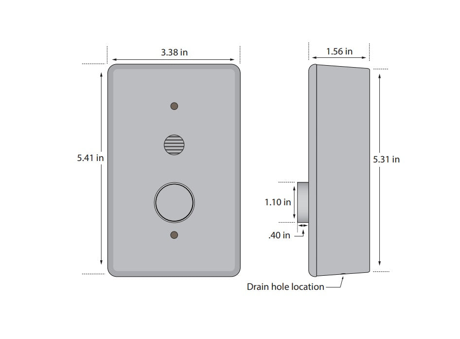 George Risk Industries (G.R.I.) GT10-2 | Gate Mount Pool Alarm