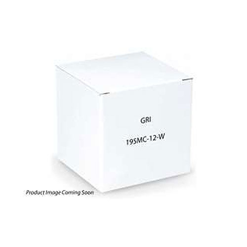 George Risk Industries (G.R.I.) 195MC-12-W | Dual Form C Recessed Contact White