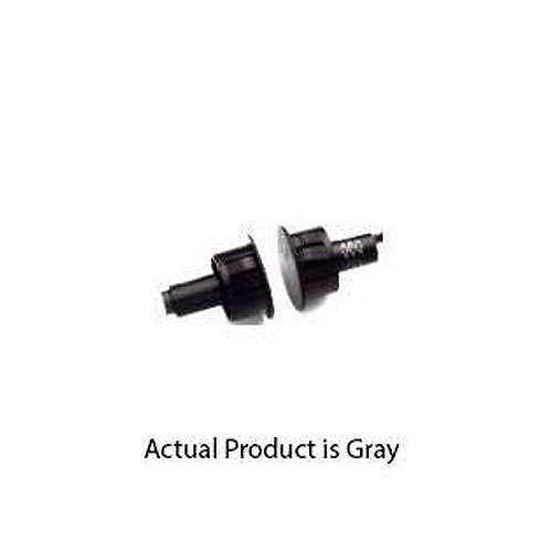 George Risk Industries (G.R.I.) 199-12-G | 1" Steel Door Recessed Switch Set, Gray, Standard 12" Leads