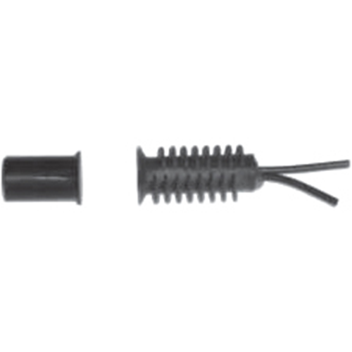George Risk Industries (G.R.I.) 2120-12WG-W | 3/8" Ribbed Recessed Switch Set, White, Wide Gap 1", Closed Loop