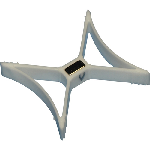 George Risk Industries (G.R.I.) MC-25 | Window Channel Magnet With Rare Earth Mm-25 White