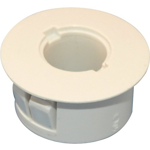 George Risk Industries (G.R.I.) PA-75-W | Recessed Adapter, 3/4" Diameter, 3/8" Hole, White
