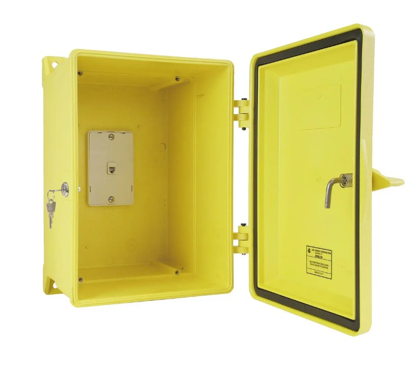 Gai-Tronics 255-003YLLD | Weatherproof Telephone Enclosure
