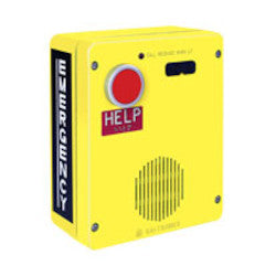 Gai-Tronics 393-002 | Surface-Mount Emergency Telephone, Single Button, Valox, VA Option