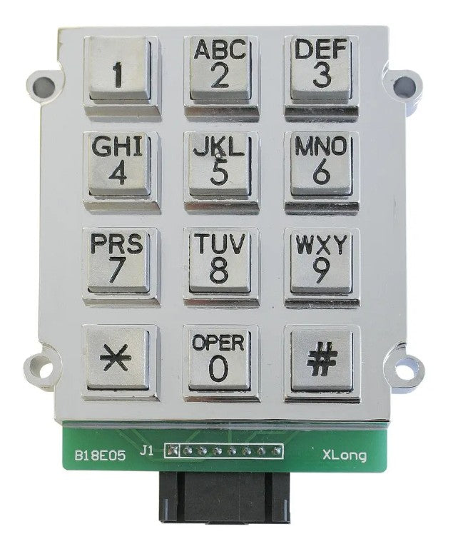 Gai-Tronics 51035-005A | PCBA, Keypad - Locking Header/Braille