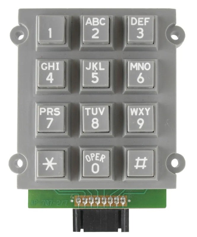 Gai-Tronics 51035-011 | Plastic Keypad Assembly