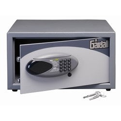 Gardall Safe Corporation GH5-G-E | In-Room Hotel Safe Electronic Lock, 16-1/2" Width x 15" Depth x 9-5/8" Height, Powder Coated, Gray
