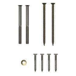 General Lock 1DB DC SP 626 | Deadbolt, Grade-1, 2-Cylinder, Screw Pack, Satin Chrome
