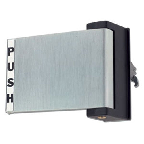 General Lock AP1-AL | Storefront Paddle, Universal Push Or Pull Action, Aluminum Finish