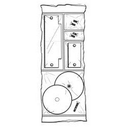 General Lock BH-FPK-161 | Filler Plate Kit, Prime Coated, for 161 Cutout