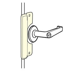 General Lock BH-LELP-208-SL | Elec Stk, Lever, 3-1/2"X8", Silve