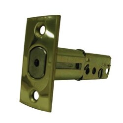 General Lock DB-238 605 | Deadlock Bolt, 2-3/8" Backset, Bright Brass, For D160/D660 Deadlock