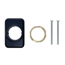 General Lock ED10CES 313 | Exit Device Mortise Cylinder Pad/Escutcheon, Duronodic/Dark Bronze