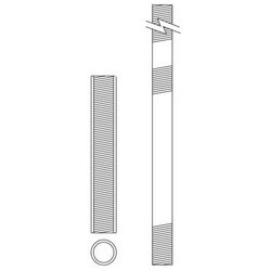 General Lock ED10CVER-12 | Exit Device Extension Rod, 12" Length, For Ed1048Cv Exit Device