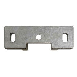 General Lock ED233-RF | Exit Device Roller Strike, With Shim, For Ed2300R-F Exit Device
