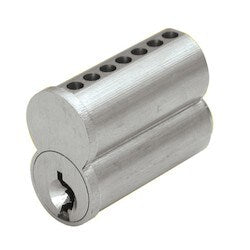 General Lock IC7B RM 26D | Cylinder Lock Interchangeable Core, Small Format, 7-Pin, Rm Keyway, Uncombinated, Barrel Cap, Solid Brass
