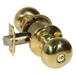 General Lock K253PSR 605 238 S TF | P Knob, Small Rose, T & Fl Strikes Schc, 2-3/8" Bs