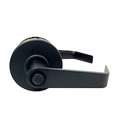General Lock L240S 622 234 S ANSI | S Lever, Clutch, Black 2-3/4" Bs, Ansi