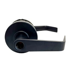 General Lock L280S 622 C 234 S ANSI | S Lever, Clutch, Black, Sch C 2-3/4" Bs, Ansi