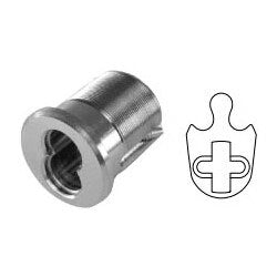 General Lock MC-IC7-CL 26D | Mortise Interchangeable Core Housing, 7-Pin, Corbin Cam, 1-3/8" Length, Solid Brass