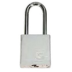 General Lock PL456S20S A5/6 KA GA53254 | Padlock, Square, Keyed Alike, 5-Pinned, 6-Drilled, Ga53254 Key, 1-3/4" Width, 5/16" Shackle Diameter