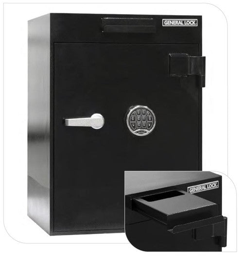 General Lock SDFC-282020-XX-BLACK | Sdfc-282020-Xx-Black Depository 28X20X20 C Rated With Pull Out Drawer