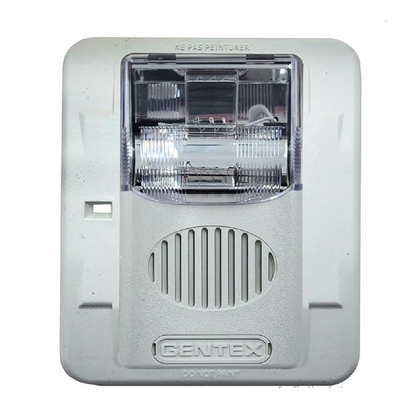 Gentex Corp. 904-1316-002 | 24 VDC Wall Mount Horn Strobe, White