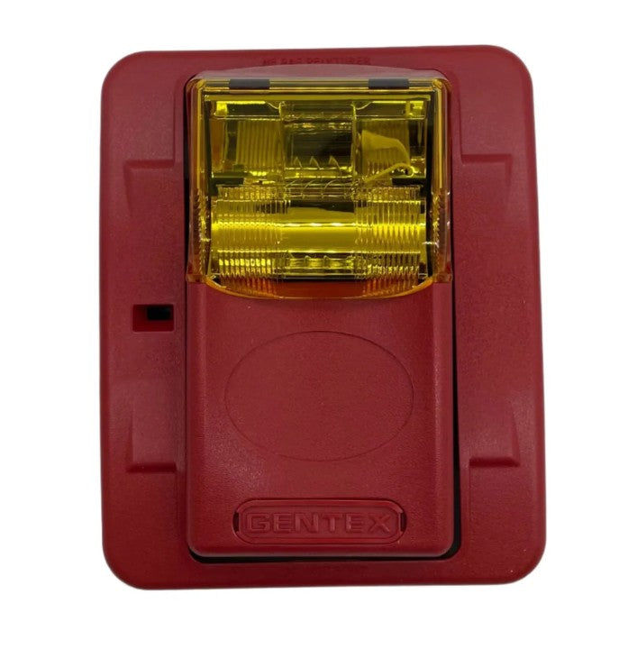 Gentex 904-1335-002 | 24 Vlt Sellectable Candella only Amber Lens