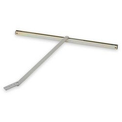 Glynn-Johnson 414S US10B | Door Stop Non-Handed Medium Duty Concealed Overhead, Brass/Stainless Steel, Oil Rubbed Bronze