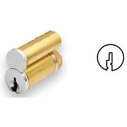 GMS Industries LFIC SX 26D B1 | Interchangeable Cylinder Core, Large Format, Schlage C-K Keyway, 6-Pin, 1-Bit, 1.44" Length X 1.08" Height