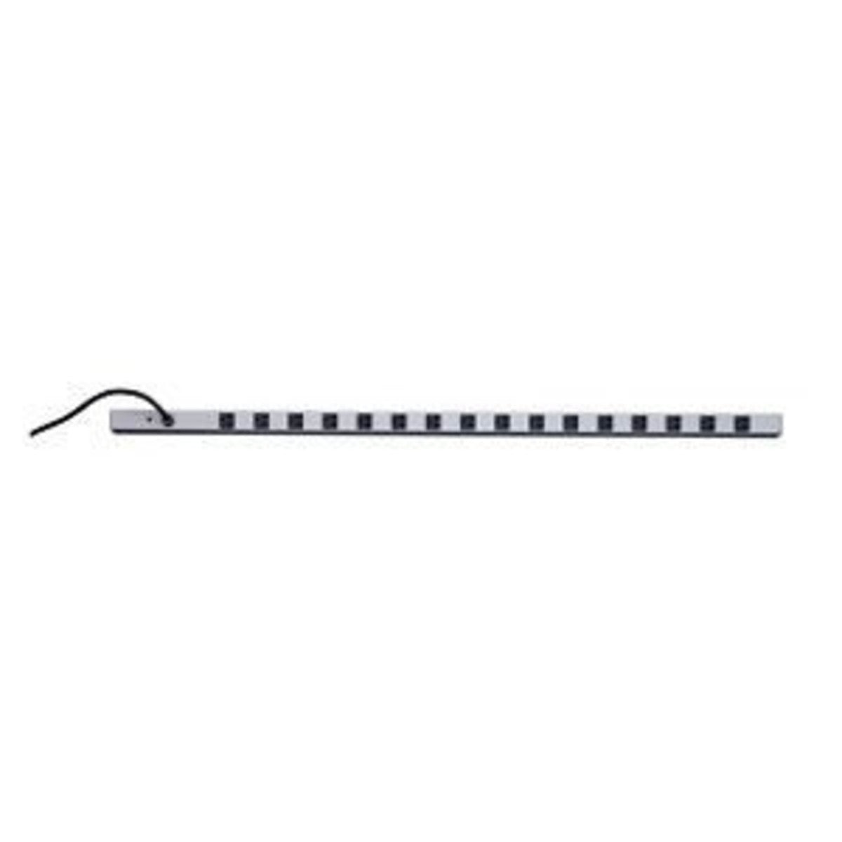Great Lakes Case & Cabinet Co 7218-24 | 8 Position Power Strip for Vertical Mounting, 15 Amp, 5-15P Plug