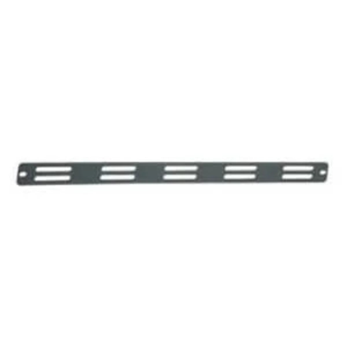 Great Lakes Case & Cabinet Co CM-10 | 19 Inch Strain Relief Panel With .25 Inch X 2 Inch Openings, 1 RMU