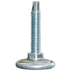 Great Lakes Case & Cabinet Co 7209-HD | One Set of 4 Adjustable Levelers, Steel, 2.5 Inch H
