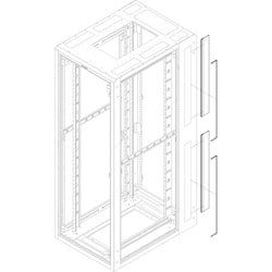 Great Lakes Case & Cabinet Co BGS-79 | Brush Grommet and Edge Grommet to Cover Cable Pass-Thru Knockouts