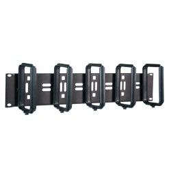 Great Lakes CM-24 | Cable Organizer With Five, 3.5" X 5", 1/4 Turn "D" Rings, 2 Rmu