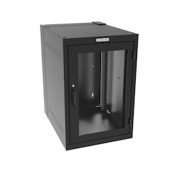 Great Lakes GL36WDM-B-00 | Wd Wall Mount, 36"H X 24"W X 32"D, 18 Rmu, 30" Usable Depth, 23" Max. Rail Spacing, 300 Lb