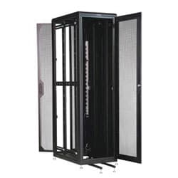 Great Lakes GL840E-2436-B-SQM6P | E Cabinet, 84"H X 24"W X 36"D, 44 Rmu, 34" Usable Depth, 34" Max. Rail Spacing, 1500 Lb. Weight Capacity., Black