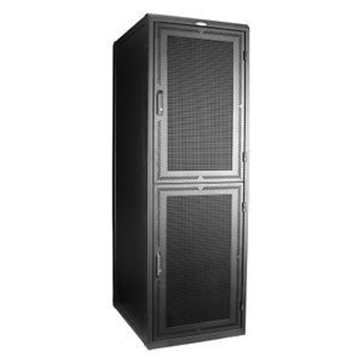 Great Lakes Case & Cabinet Co GL84CL2PF | 2 Compartment Co-Lo Enclosure, 84 Inch H X 28 Inch W X 36 Inch D, 21 RMU Per Compartment, Black
